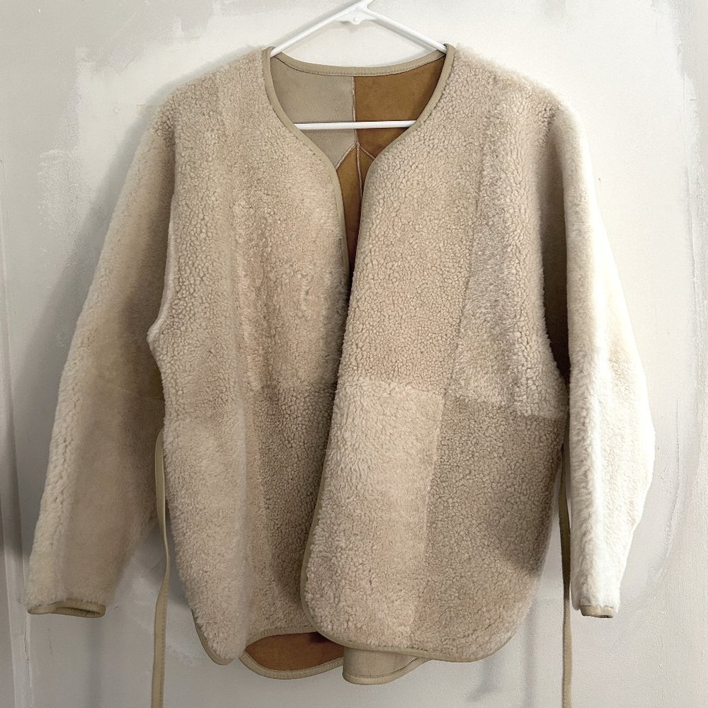 Sold Out Milena Silvano Diamond Robe in Silica Size Small